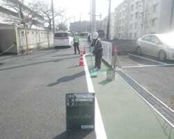 樹脂系すべり止め舗装RPN-501 路肩カラー舗装